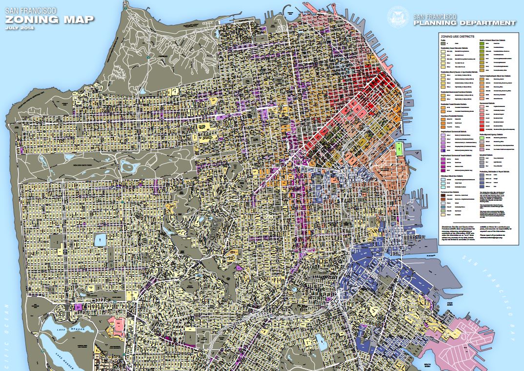 San Francisco Zoning Map